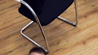 Woman doctor fucks sex pill tester inside doctors office