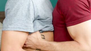 Passionate 69 and bareback with Carter Woods and Quin Quire