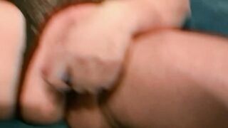 Fat old woman masturbating and talking kinky