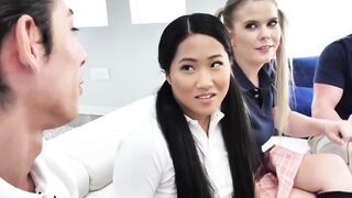 Stepsister swapping is perfect with naughty Alona Bloom and Percy Sires