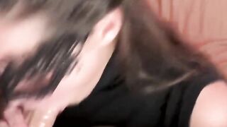 Masked Wife Doing A Good Blowjob