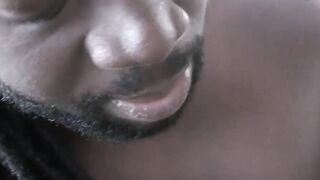 Young snatch fucks 2 long dicks inside a three-way