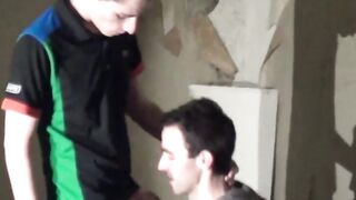 Twink Kyle can't resist Fabien Le Foteaux giant dick