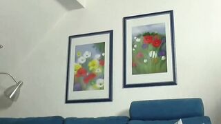 Red Haired amateur gf seduced in sex