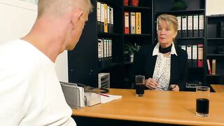 Old debt counselor seduces Mr.Jungle