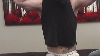 Baily Wylde giving Andrew Delta the best cock massage he could ever wish for