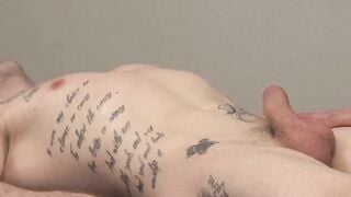 Baily Wylde giving Andrew Delta the best cock massage he could ever wish for