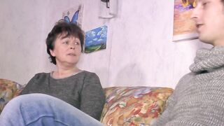 Older boss fucks her young trainee privately