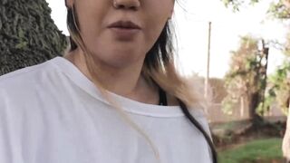 Asian gamer girl Tomie Tang needs a fat dick inside her to satisfy her cravings
