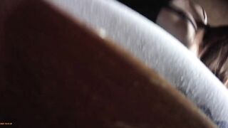 Laura on Heels performer step sister 2021 on tights and high heels roughly throated and nailed with screaming orgasm