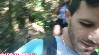 I took the new 1 to go hiking into the forest.  And I ate her booty.  Lalla Potira - Bill Smoke - Complete inside RED