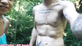 I took the new 1 to go hiking into the forest.  And I ate her booty.  Lalla Potira - Bill Smoke - Complete inside RED