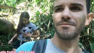 I took the new 1 to go hiking into the forest.  And I ate her booty.  Lalla Potira - Bill Smoke - Complete inside RED