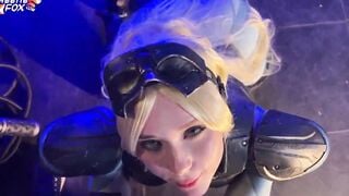 Freaky Nova Blows Dick and Swallows Cum