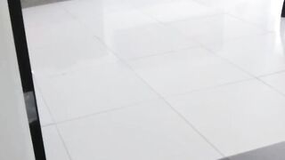 Blonde stepsister gets snatch railed