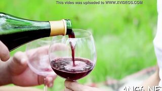 Classy dark haired woman Licie C's nana is drilled well