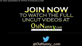 OLDNANNY Turned On Old Milf Free Time With Twat Finger Bang and Sex Dildos