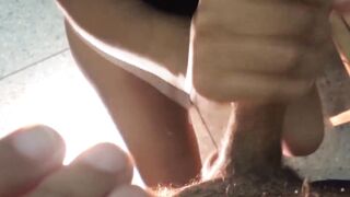 Anal Punishment With Jizzed - Bottom Up See of a Rough Quickie with this Amateur Hispanic Hottie - Mariangel Belle