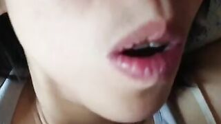 Babe oriental college girl receives her daily morning pounded. Beauty cumshot!