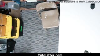 Hipster 19 yo Gangbanged By 2 Security Officers
