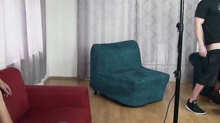 Asshole fuck by anal girlfriend during filming