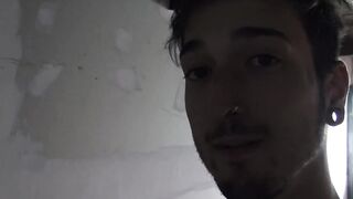 I became obedient and kneel down to taste every inch of Marcs enormous boner