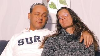 Dark Hair wifey wants 3some with second hubby