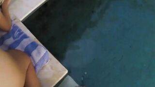 Pretty eighteen into a bikini having an public vacation nailed