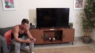 StepsonXXX.com - My hot stepdad Jax Thirio destroys my tight ass after I broke my cur