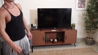 StepsonXXX.com - My hot stepdad Jax Thirio destroys my tight ass after I broke my cur