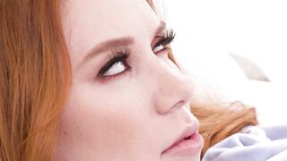 TRANSFIXED - Huge-Tits Brittney Kade Offer Curious Lesbo Red Head Bestie The Pounded Of Her Life