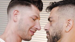 HETEROFLEXIBLE - Kinky Mechanic Adam Ramzi Rewards His Rough Work Assfucking Coworker Jordan Starr