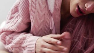 HETEROFLEXIBLE - Femboy Cyrus Stark Tears His Stockings To Rides Roommate Marcus McNeils Huge Dick