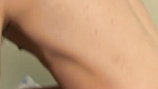Skinny twinks bareback drilling after sloppy cock sucking