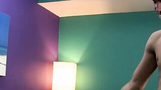 Rebellious twink Kyler Moss rimmed and bareback fucked hard