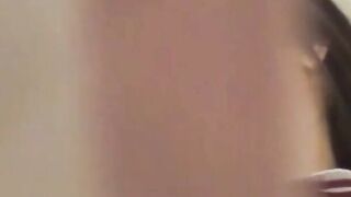 Japanese teen with pigtails masturbation filmed by voyeur