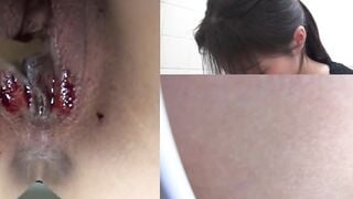 Hot Japanese amateurs pissing and masturbating compilation