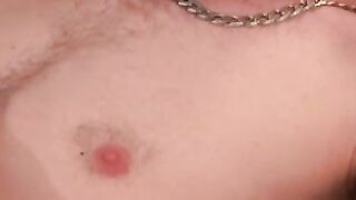 Skinny senior masturbating and moaning before hot cumshot