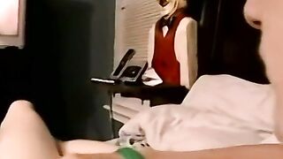 Skinny amateur twink shaved his cock for masturbation video