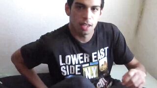 LatinoJuice.com - Two horny latin guys Kendro and Ivan relish every inch of my gigant