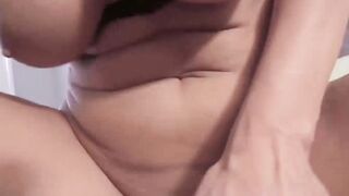 Big tits MILF Becky Bandini banged by stepson after blowjob