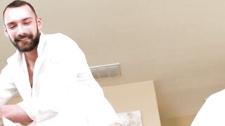 DEVILS MOVIE - Adorable Liv Revamped Has A babe Bi-Curious 3 Way With Her Hubby And A Masseur