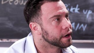 DEVILS CLIP - Bae Eighteen Kimmy Kimm Deepthroats Her Teachers Dick Before Fucking With Him