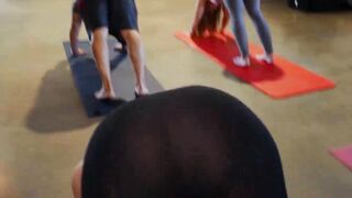 Yoga class turned out more fun for Lindsey Lakes than expected