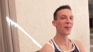 Kinky neighbor films Jhon Scott secret horny moment
