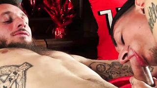 Kinky guy Corey Gunz is all prepared to have sexual activity with a hung dude