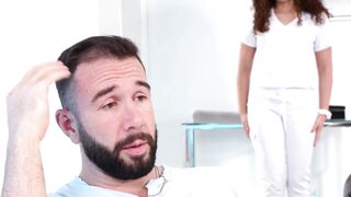 NURU GRIND - Beauty Masseuse Deals Some Pain Problems With A Nice NURU Pounded SPANISH SUBTITLES