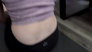 Tantalizing MILF exercises while she fucks with her stepson