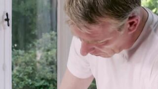 Erotic strokes with young woman Barbara Bieber