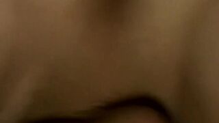 Glasses twink creampied after hardcore bareback pounding